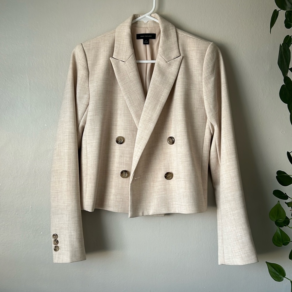 Ann Taylor Crop Blazer